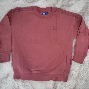 Adidas pink sweatshirt